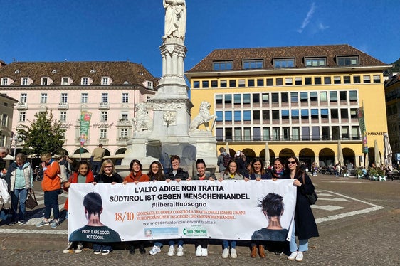 L'Alto Adige dice no alla tratta di esseri umani (Foto: USP/Ufficio per la tutela dei minori e l'inclusione sociale)