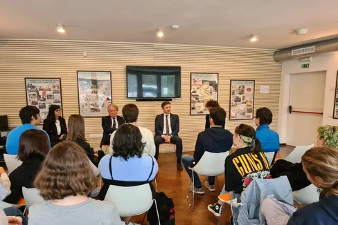 Diskussion und Austausch werden beim Jugendfestival groß geschrieben (Foto: Euregio)