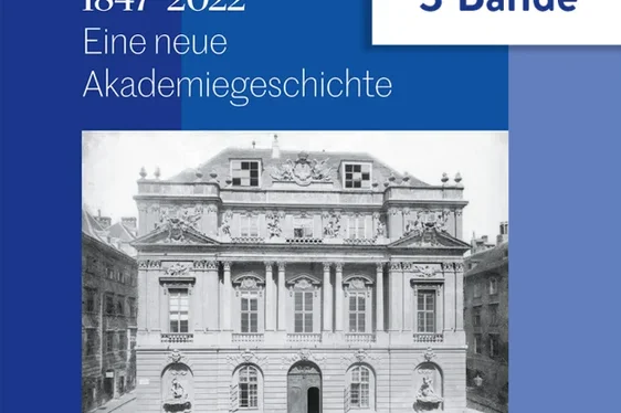 Drei Bände umfasst die reich bebilderte Akademiegeschichte Die österreichische Akademie der Wissenschaften 1847–1922.