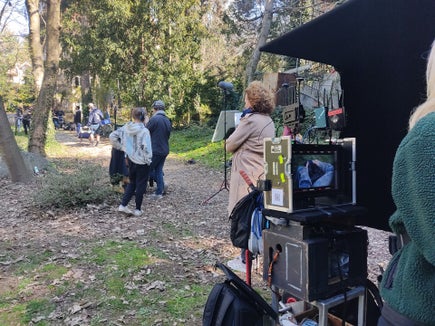 Proteggere il clima durante le riprese: l'Ökoinstitut funge da ente di certificazione indipendente per le produzioni cinematografiche green, l'accordo con l'Agenzia provinciale per l'ambiente e la tutela del clima è stato prorogato fino al 2027. (Foto: Ökoinstitut Südtirol/Alto Adige)