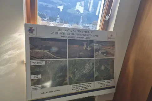 Der Kampfmittelräumdienst im Zweiten Regiment Sturmpioniere Trient hat am 16. Februar vormittags den Blindgänger in der Gewerbezone Brixen Süd entschärft. (Foto: LPA/Agentur für Bevölkerungsschutz/Andreas Simmerle)