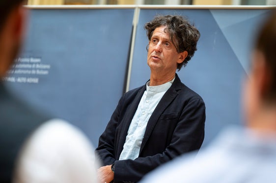 Il vicedirettore della Ripartizione provinciale Servizio forestale, Emilio Dallagiacoma, ha illustrato i lavori svolti sotto la direzione dell’Autorità forestale. (Foto: USP/Fabio Brucculeri)