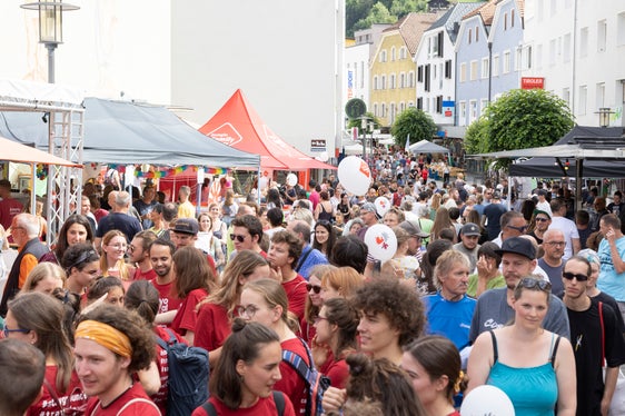 L’odierna festa cittadina di Landeck in Tirolo ha fatto da cornice alle celebrazioni congiunte dei Paesi dell'Arge Alp e dell'Euregio Tirolo-Alto Adige-Trentino. Il Gruppo di lavoro dell'Arge Alp festeggia quest'anno il suo 50° anniversario (Foto: Land Tirol/Die Fotografen)
