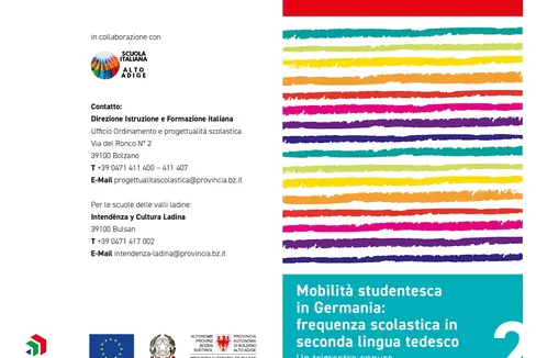 Venerdì (15 marzo) si terrà nel Cortile interno di Palazzo Widmann la presentazione del progetto di mobilità studentesca LISE cofinanziato dal Fondo sociale europeo (Foto: ASP/Direzione istruzione e formazione italiana)