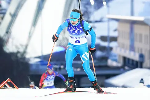 La campionessa altoatesina Dorothea Wierer centra uno splendido bronzo nello sprint individuale e conquista la terza medaglia in carriera ai Giochi Invernali. Kompatscher: Risultato che ci riempie di gioia (Foto: fisi.org)