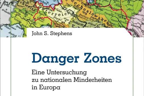 Danger Zones. Eine Untersuchung zu nationalen Minderheiten in Europa wird am 28. November in der Landesbibliothek Teßmann vorgestellt und über die Bedeutung von Minderheiten diskutiert. (Cover: LPA/Landesbibliothek Teßmann)