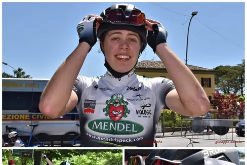Die 19-jährige Radsportlerin Sara Piffer kam im Jänner 2025 bei einem Verkehrsunfall ums Leben, nun wird ein Abschnitt des Geh- und Radweges zur Sportzone Galizien in der Gemeinde Leifers nach ihr benannt. (Foto: Team Mendelspeck)