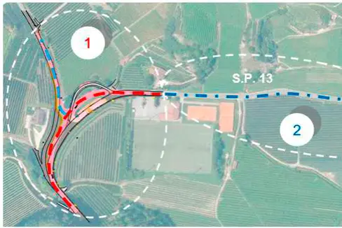 An gleich drei neuralgischen Abschnitten soll die Landesstraße Pauls-Unterrain (LS 13) durch Eingriffe für die Verkehrsteilnehmenden sicherer werden. Dazu arbeiten Land und Gemeinde Eppan zusammen. (LPA/Landesabteilung Tiefbau)