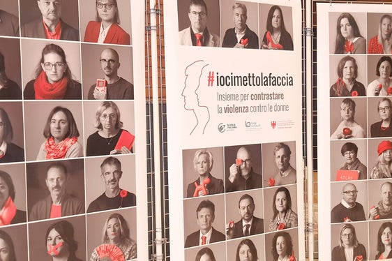 #iocimettolafaccia. Una mostra fotografica che parla ai giovani per dichiarare, senza fraintendimenti, il proprio impegno contro la violenza sulle donne. (Foto: USP)