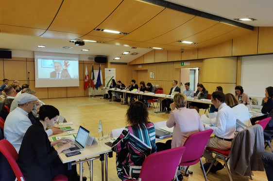 Landeshauptmann Arno Kompatscher war bei der heutigen Einsetzung des Begleitausschusses per Video zugeschaltet. (Foto: LPA/Petra Tamanini)