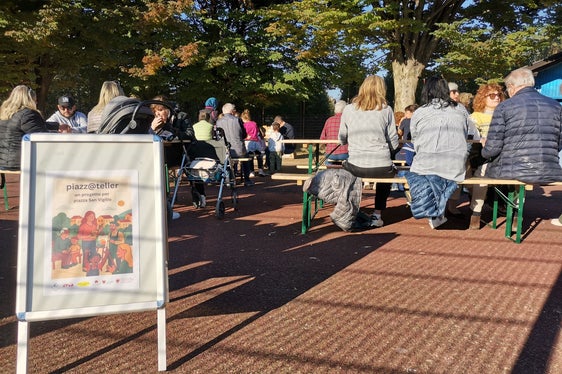 Das Projekt Piazz@telier soll den St.-Vigil-Platz in Meran in ein dauerhaftes Gemeinschaftslabor verwandeln, in dem sich Kultur, Bildung und Beteiligung verbinden, um eine neue gemeinsame Identität zu schaffen. (Foto: LPA)