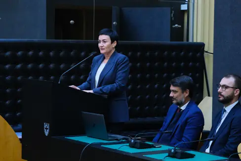 Sicherheits-Landesrätin Ulli Mair will mit der Cybersecurity-Week sensibilisieren. (Foto: LPA/Lukas Forer)