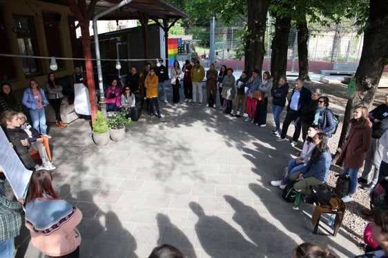 Austauschtreffen im Kulturzentrum Kuba in Kaltern (Foto: LPA/Bildungsdirektion)