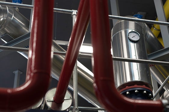 Das Fernheizwerk von Meran (Foto: LPA)