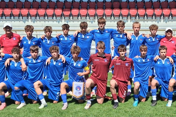 La rappresentativa Under 15 maschile allenata da Wolfgang Crepaz è giunta quinta (Foto: Comitato provinciale autonomo di Bolzano FIGC-LND)