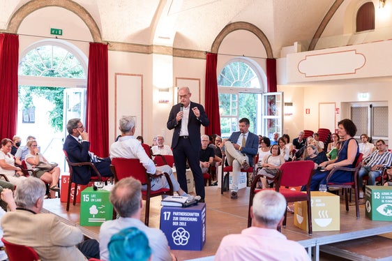 Il vicesindaco di Caldaro Atz (Foto: ASP/Tiberio Sorvillo)
