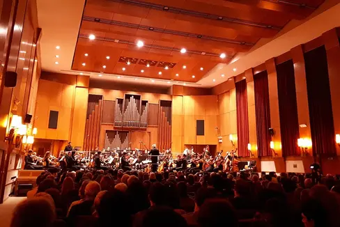 Una delle sale del Conservatorio prende il nome dal pianista Arturo Benedetti Michelangeli. (CC BY-SA 4.0)