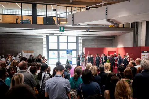 Grande partecipazione per l'inaugurazione alla Fiera di Bolzano della decima edizione della fiera della formazione Futurum. Fino a sabato 20 settembre sarà aperta principalmente agli studenti. (Foto: USP/Fabio Brucculeri)