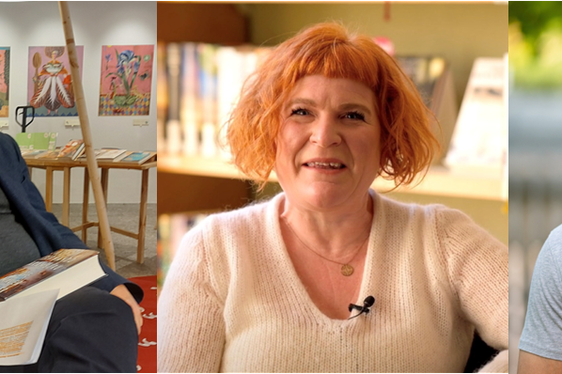 Markus Fritz, Sigrid Klotz, Martin Pichler e Margot Schwienbacher partecipano all'evento serale e forniranno al pubblico una panoramica dei loro libri preferiti (Collage di immagini: Tessmann)