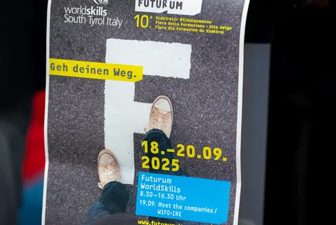 Vom 18. bis 20. September findet in der Messe Bozen die 10. Bildungsmesse und zeitgleich die Landesmeisterschaft der Berufe statt. Eröffnet wird die Bildungsmesse am Donnerstag, 18. September um 10.30 Uhr. (Foto: LPA/Fabio Brucculeri)