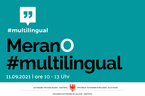 Il logo dell'iniziativa #multilingual (Foto: ASP)