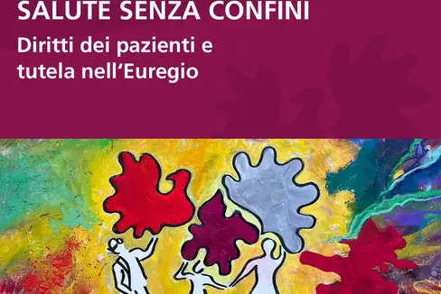 Copertina della brochure “Salute senza confini” (Foto: Euregio)