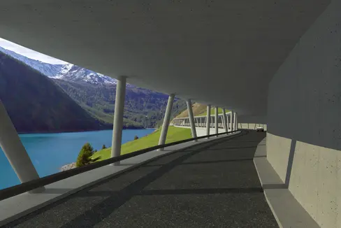 Una nuova galleria paravalanghe lunga 325 metri, a Vernago, dovrebbe migliorare l'accessibilità alla Val Senales. (Foto: USP/Ripartizione Infrastrutture)