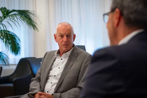 Roland Schroffenegger ist seit Mai Präsident der Lebenshilfe Südtirol, die sich für Menschen mit Behinderungen und deren Anliegen stark macht. (Foto: LPA/Fabio Brucculeri)