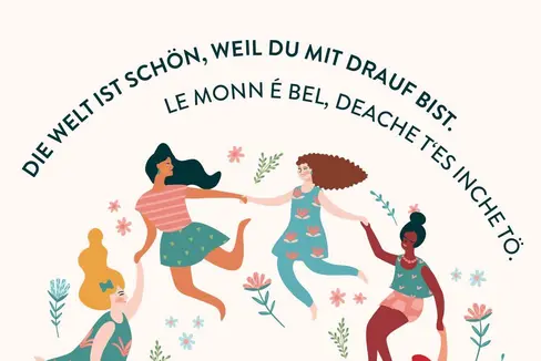 6 le organizzazioni promotrici della campagna Donna. Vita. Forza in occasione della Giornata internazionale della donna. (Grafica: Servizio Donna)