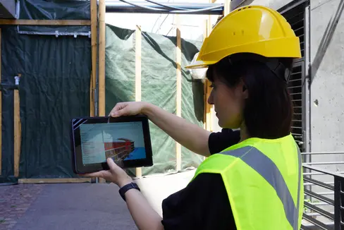 Fraunhofer Italia entwickelt digitale Lösungen für den Baustellenbetrieb. (Foto: Fraunhofer)