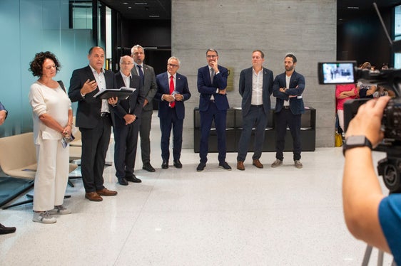 Cerimonia di inaugurazione della nuova sede della Ripartizione personale della Provincia in via Renon 5 a Bolzano (Foto: ASP/F. Brucculeri)