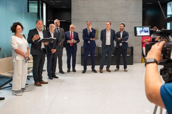 Cerimonia di inaugurazione della nuova sede della Ripartizione personale della Provincia in via Renon 5 a Bolzano (Foto: ASP/F. Brucculeri)
