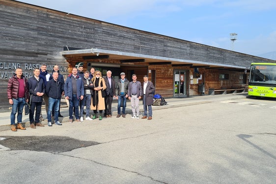 Giochi 2026: la mobilità della Val Pusteria al centro del sopralluogo tenutosi in Val Pusteria. (Foto: ASP/STA/Elisa Zambiasi)