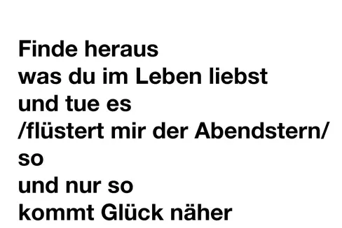 Am Internationalen Tag der Poesie am 21. März wird auch in Südtirol die Lyrik sichtbar: Rund zwei Wochen lang sind Gedichte von 19 Südtiroler Autorinnen und Autoren an den Bozner Litfaßsäulen sowie auf Werbeflächen in verschiedenen Ortschaften Südtirols zu lesen. Neu in diesem Jahr ist die Beteiligung der Landesbibliothek Teßmann.