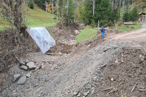 Auch im Kesslerbach (im Bild) hat die Wildbachverbauung die Unwetterschäden beseitigt. (Foto: LPA/Landesamt für Wildbach- und Lawinenverbauung Ost)