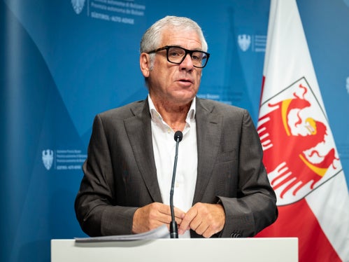 Le presidënt dl Consorz di Comuns dl Südtirol, Andreas Schatzer. (Retrat: USP/Fabio Brucculeri)