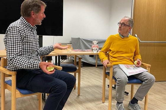 Emanuel Demetz y Simon Kostner. (Foto: ASP)