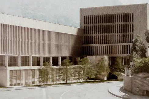 Für den neuen Sitz der italienischsprachigen Landesberufsschule für Handwerk, Industrie und Handel Guglielmo Marconi und der Landesberufsschule für soziale Berufe Emmanuel Levinas in Meran sind die Baueingriffe abgeschlossen. (Foto: LPA/Gnews)