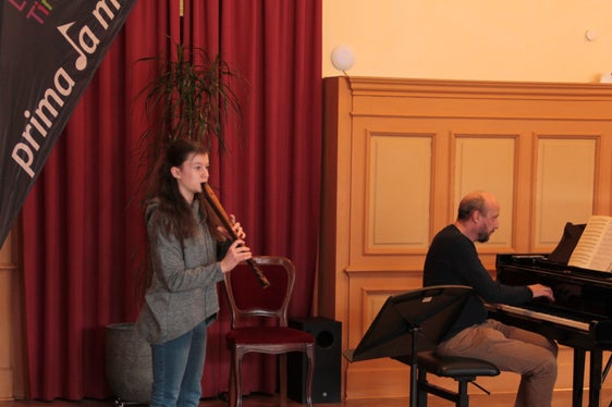 Matilda Nowak aus Nordtirol begleitet von Richard Wieser (Foto: LPA)