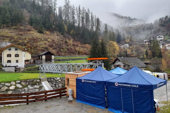 Heute eröffnet: die Pegel- und Feststoffmessstelle am Suldenbach in Stilfser Brücke (Foto: LPA/Maja Clara)