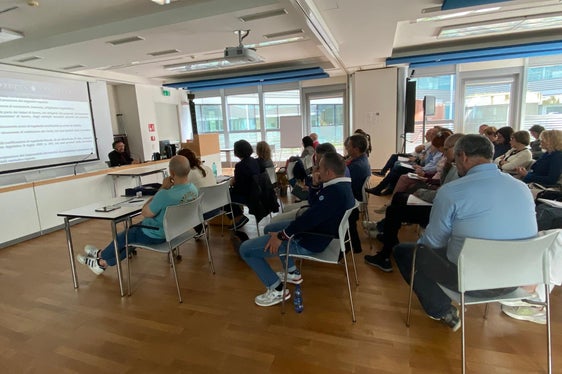 Il convegno ha offerto agli ispettori l'opportunità di informarsi in modo approfondito sul tema della patente a crediti. La certificazione è obbligatoria dal 1° ottobre 2024. (Foto: USP/Ispettorato del lavoro)