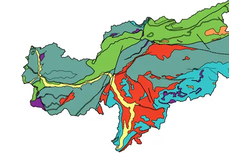 Per poter visualizzare e confrontare temi dati, come quelli geologici, tra i vari Paesi, questi devono soddisfare i requisiti della direttiva UE per un'infrastruttura di geodati uniforme. L'adeguamento è stato completato. (Foto: Ufficio Pianificazione territoriale e cartografia)