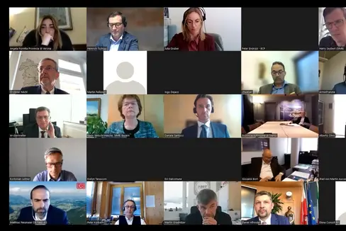 Giovedì 3 marzo si è svolta online l'annuale Conferenza dei presidenti della Comunità d’Azione Ferrovia del Brennero (CAB) (Foto: ASP/Ingo Dejaco)