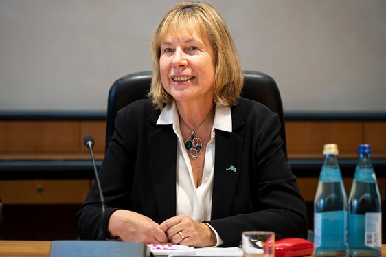 La segretaria generale della Convenzione delle Alpi, Alenka Smerkolj (Foto: USP/Fabio Brucculeri)