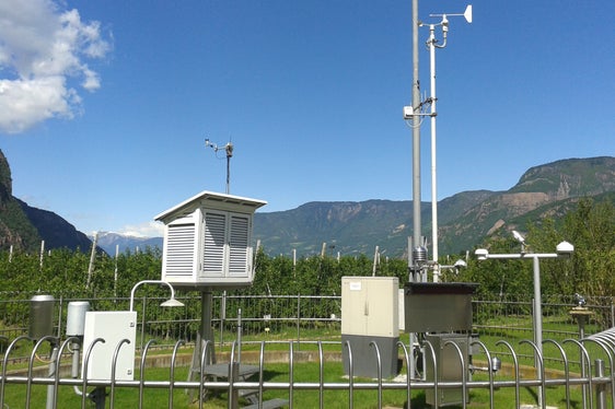 Temperature da record nel mese di settembre 2023: la temperatura più alta è stata registrata l'11 settembre con 31,7 gradi dalla stazione meteorologica di Laimburg, nel Comune di Vadena (Foto: ASP/Ufficio Meteorologia e prevenzione valanghe dell'Agenzia per la Protezione civile)