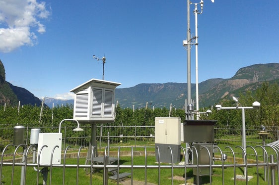 Temperature da record nel mese di settembre 2023: la temperatura più alta è stata registrata l'11 settembre con 31,7 gradi dalla stazione meteorologica di Laimburg, nel Comune di Vadena (Foto: ASP/Ufficio Meteorologia e prevenzione valanghe dell'Agenzia per la Protezione civile)