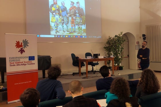 Der Autor und Historiker Francesco Filippi (Foto: Euregio/Fondazione Trentina Alcide De Gasperi)