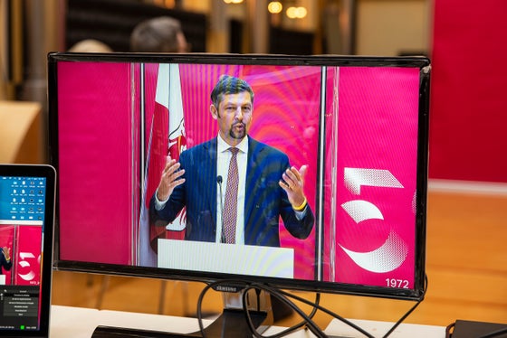 Por le vizepresidënt ladin Daniel Alfreider é le secundo Statut d’Autonomia la basa por la convivënza pazifica di trëi grups de lingaz dla Provinzia. (Foto: USP/Barbara Franzelin)