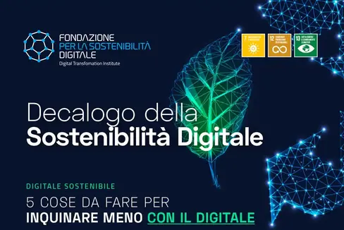 La sostenibilità deve essere tenuta sempre più in considerazione anche nel campo del digitale. La “Fondazione per la Sostenibilità Digitale” è impegnata in questo senso e ha ora elaborato anche un decalogo per la pubblica amministrazione. (Foto: USP/Fondazione per la Sostenibilità Digitale)