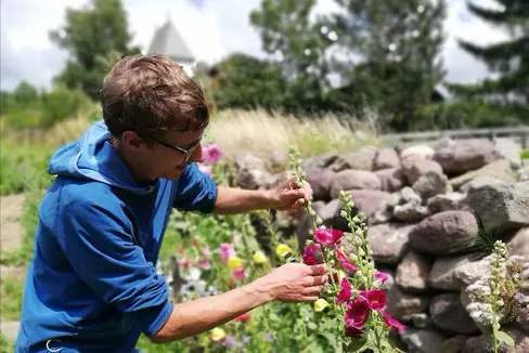 Anbau von Nutzpflanzen, Kinderaktion im Museum Gherdeina (Foto: LPA/Ujep Runggaldier)